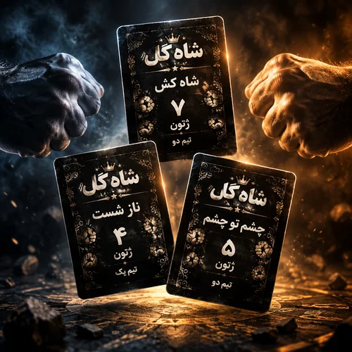 کارت بازی شاه گل